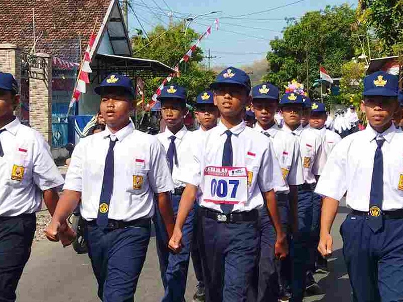 Lomba Gerak Jalan Tingkat Kecamatan