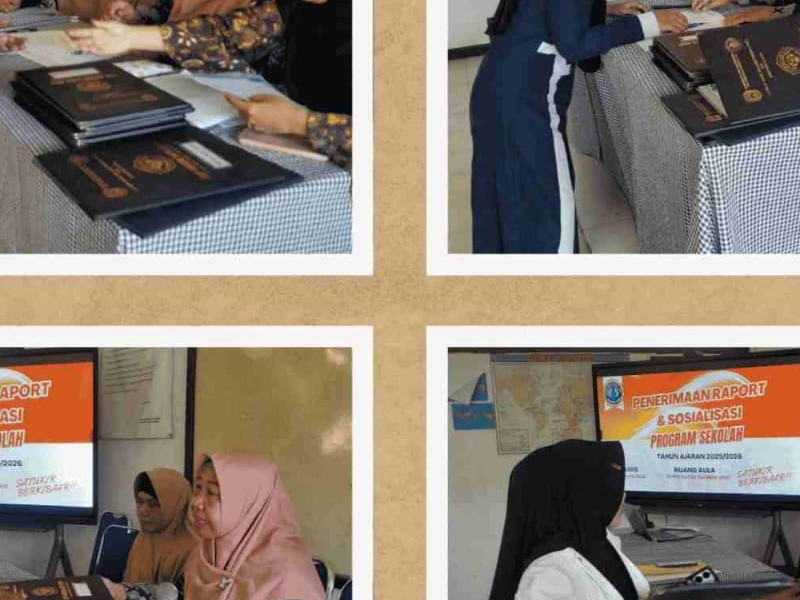 Penerimaan Rapot SMPN SATU ATAP TAMBAK UKIR